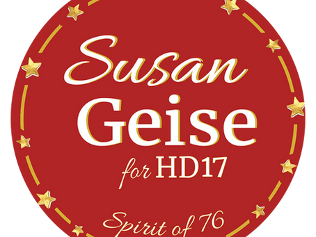 Susan Geise Shows Up for Our Community
