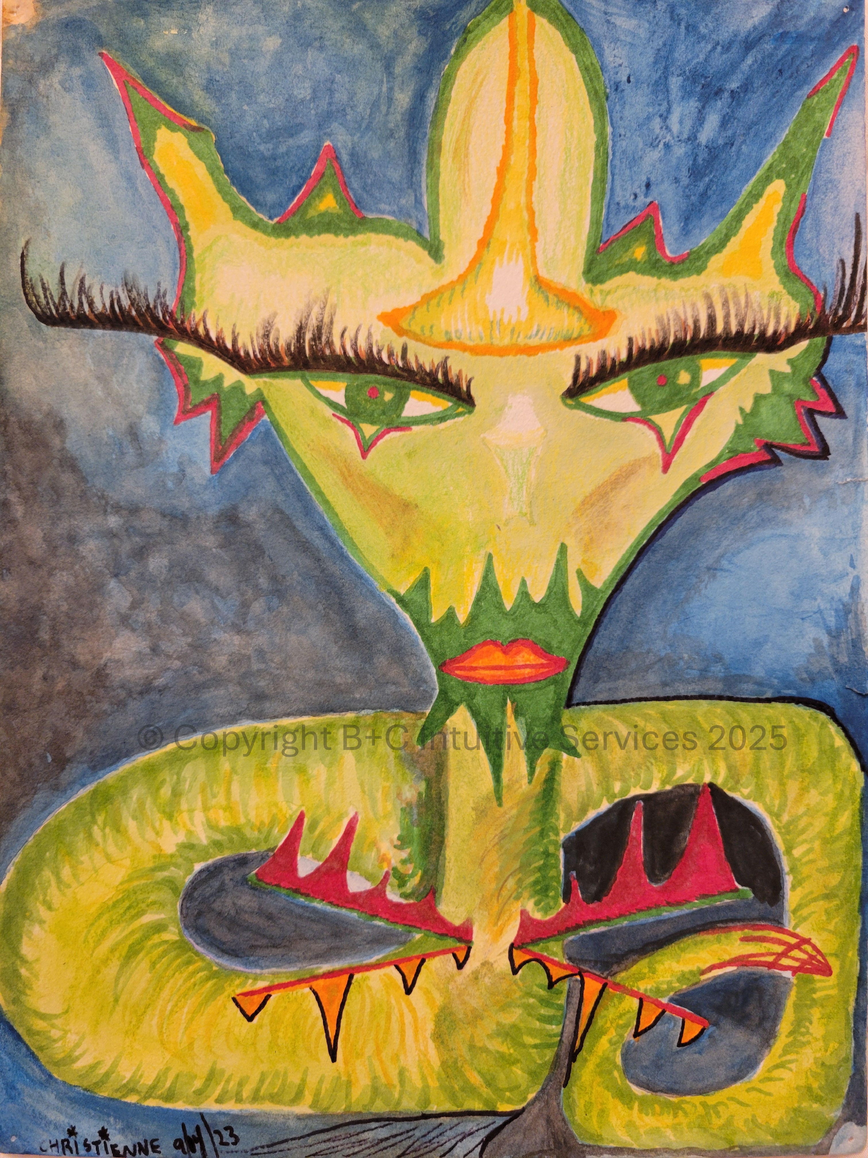 Coke Demon #2 - ORIGINAL