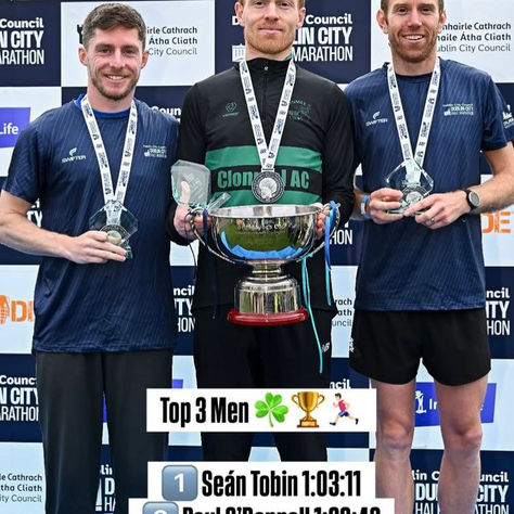 2nd & 4th for D.S.D at Dublin City Half Marathon!