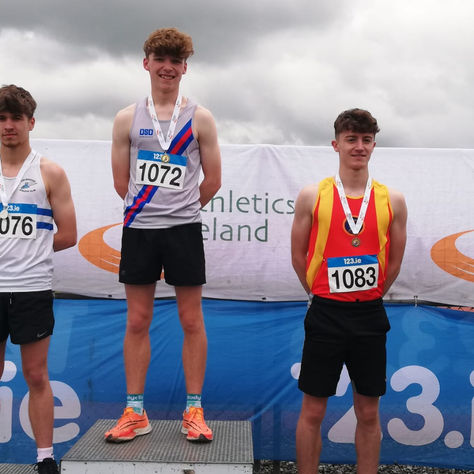 Gold and PB for Andrew at Nationals!