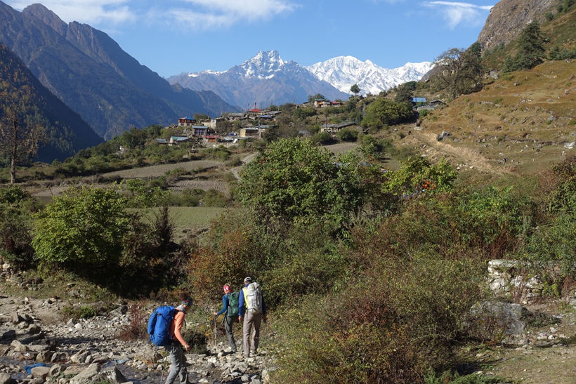 Vertical Nepal: Looking Back in the Tsum Valley