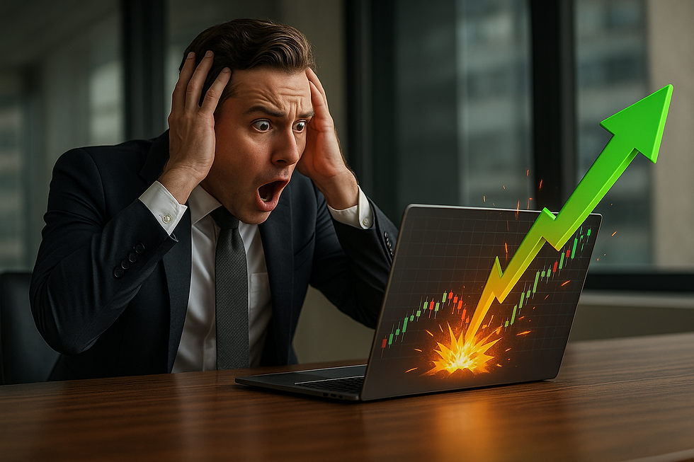 Beleggers kopen massaal dit aandeel: +250% in één dag