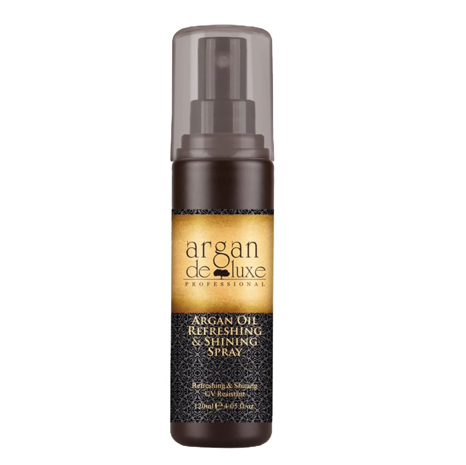 KERATIN DE LUXE ARGAN OIL REFRESHING & SHINING SPRAY UV 120ML