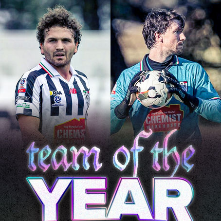 Caraccia and Hall named in 2026 RAA NPL Team of the Year