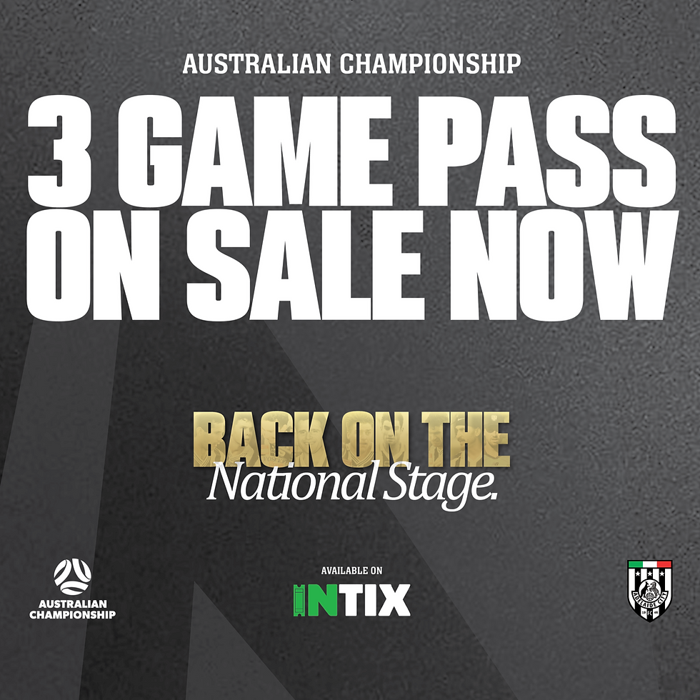 Australian Championship 3-Game Passes Now On Sale