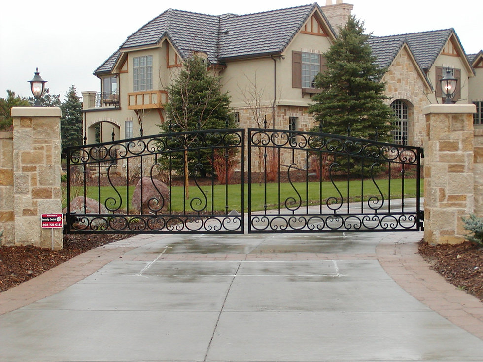 Driveway Gate Systems Denver Doors West