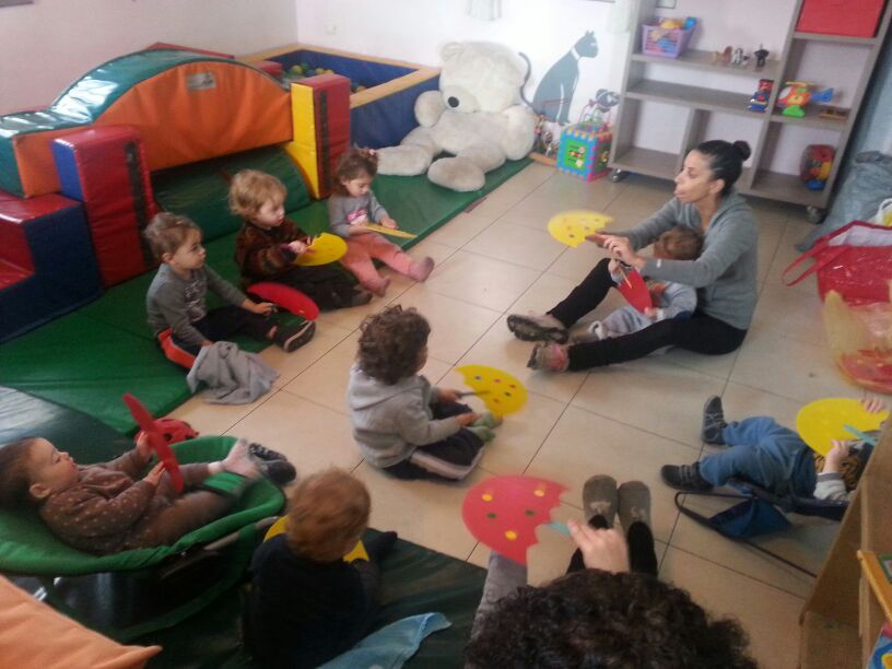 גן נשיקות | שיעור תנועה