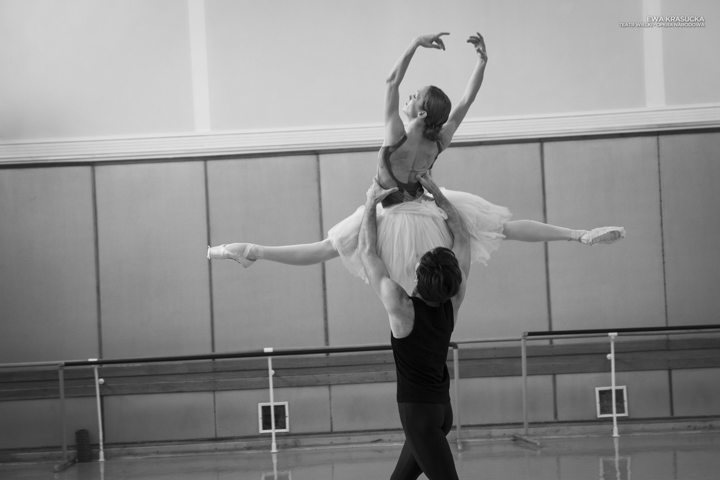 Black swan rehearsal