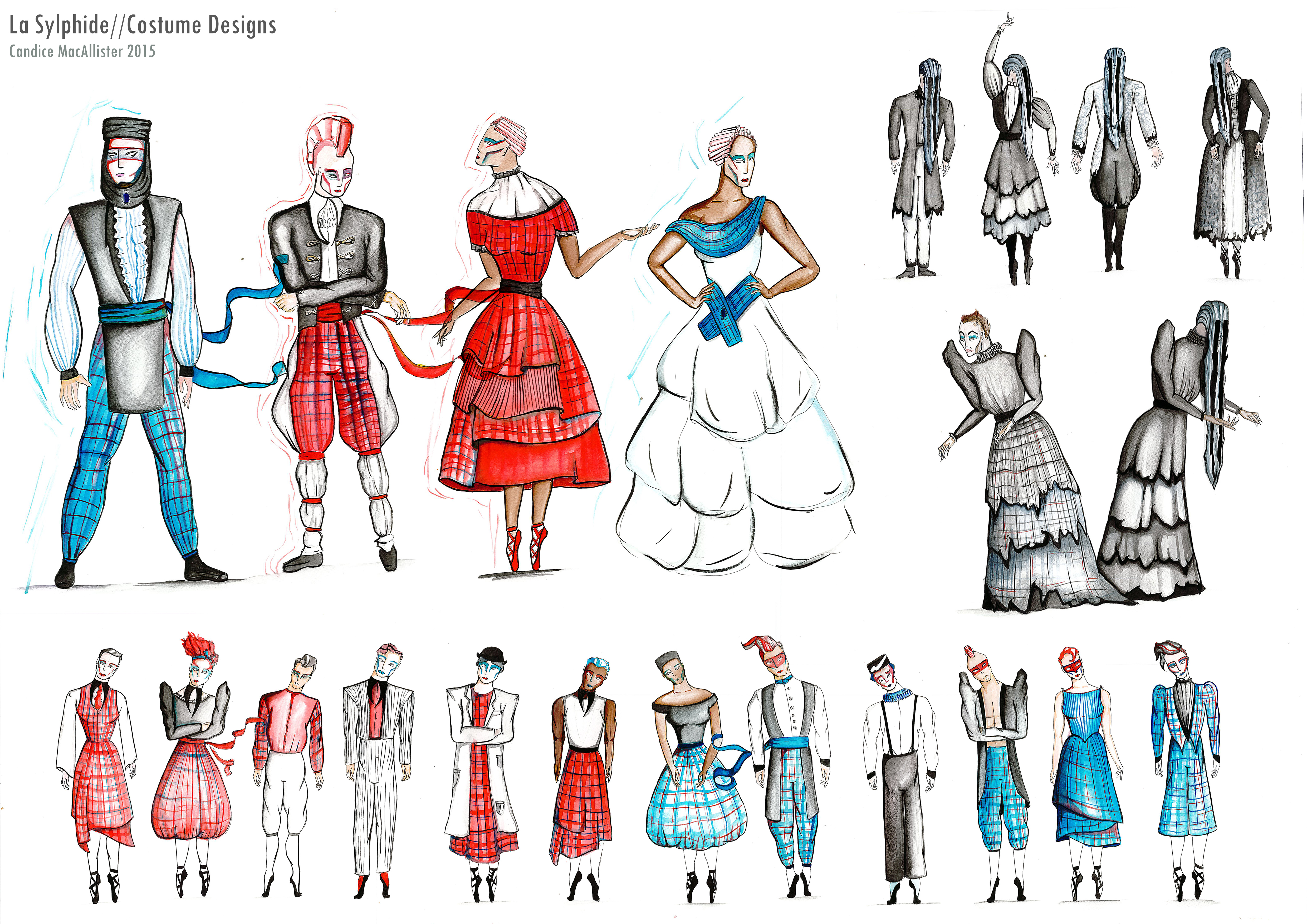 LaSylphide Costume Designs