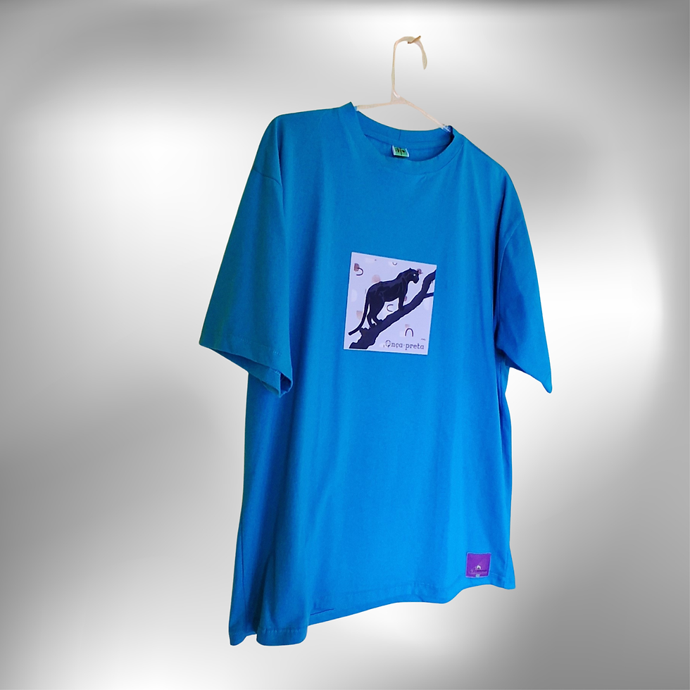 Miniatura: Camisa Streetwear/Onça-preta