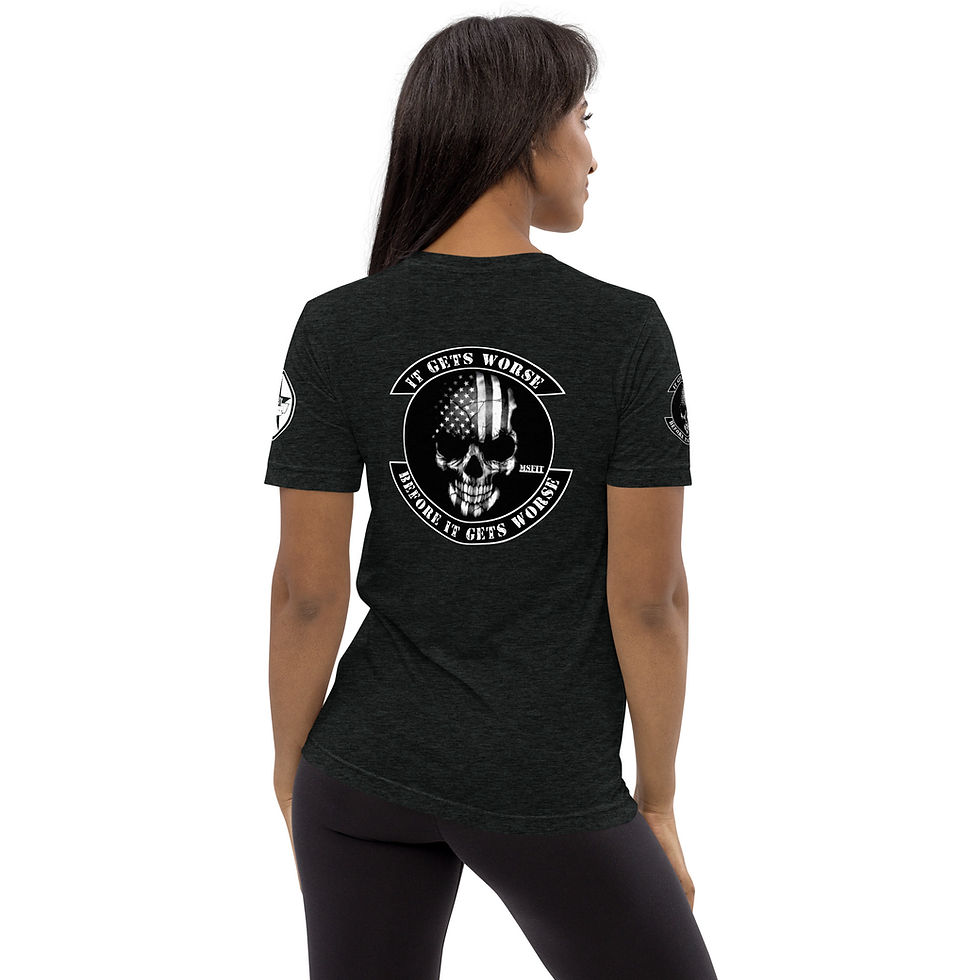 Thumbnail: It Gets Worse Fitted T-Shirt
