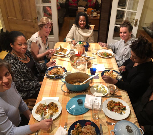 Group meditation vegan food.jpg