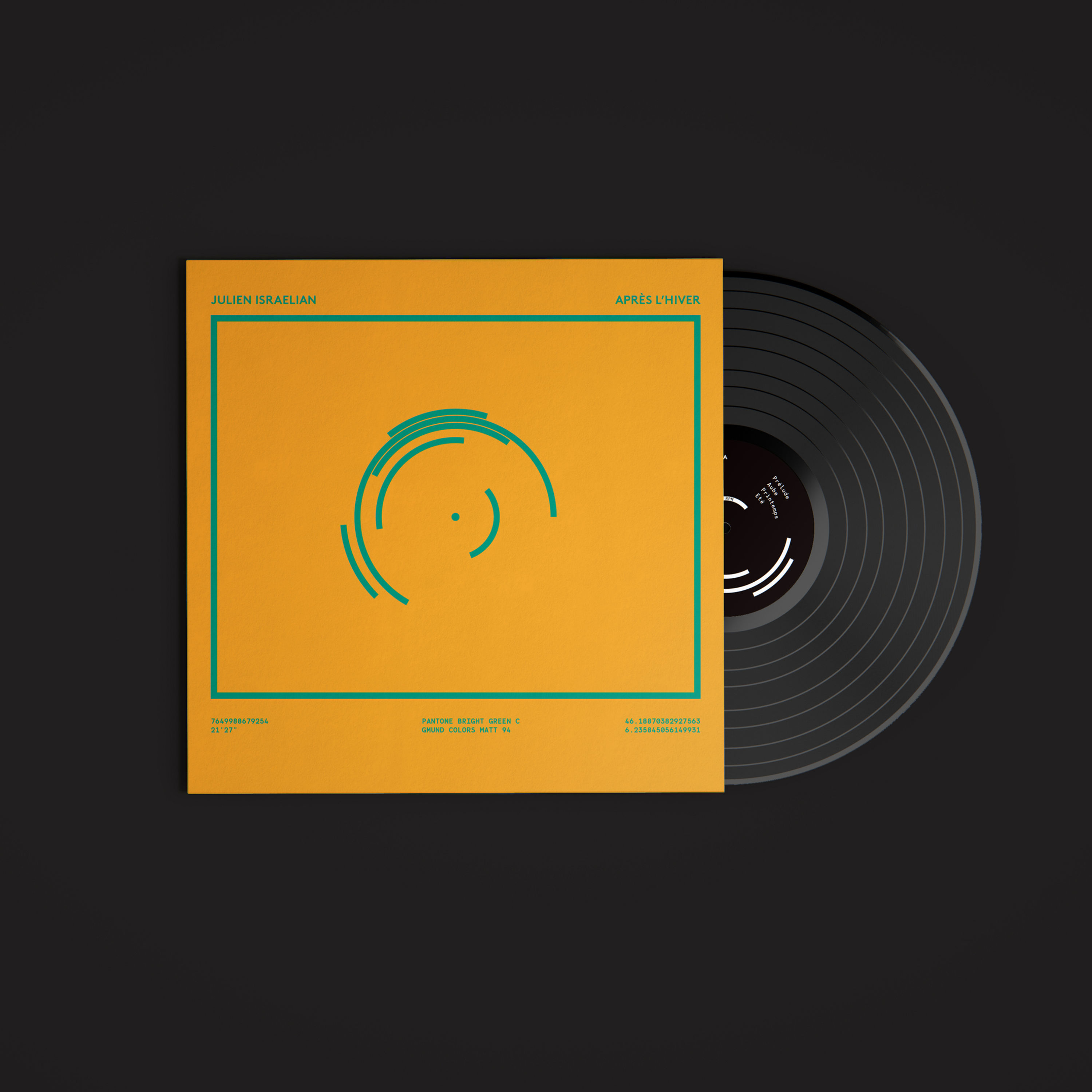 Après l'hiver / Julien Israelian (disque vinyl 10'')