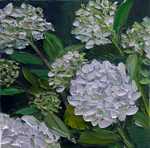 POTTED HYDRANGEAS AT DUSK I.jpeg