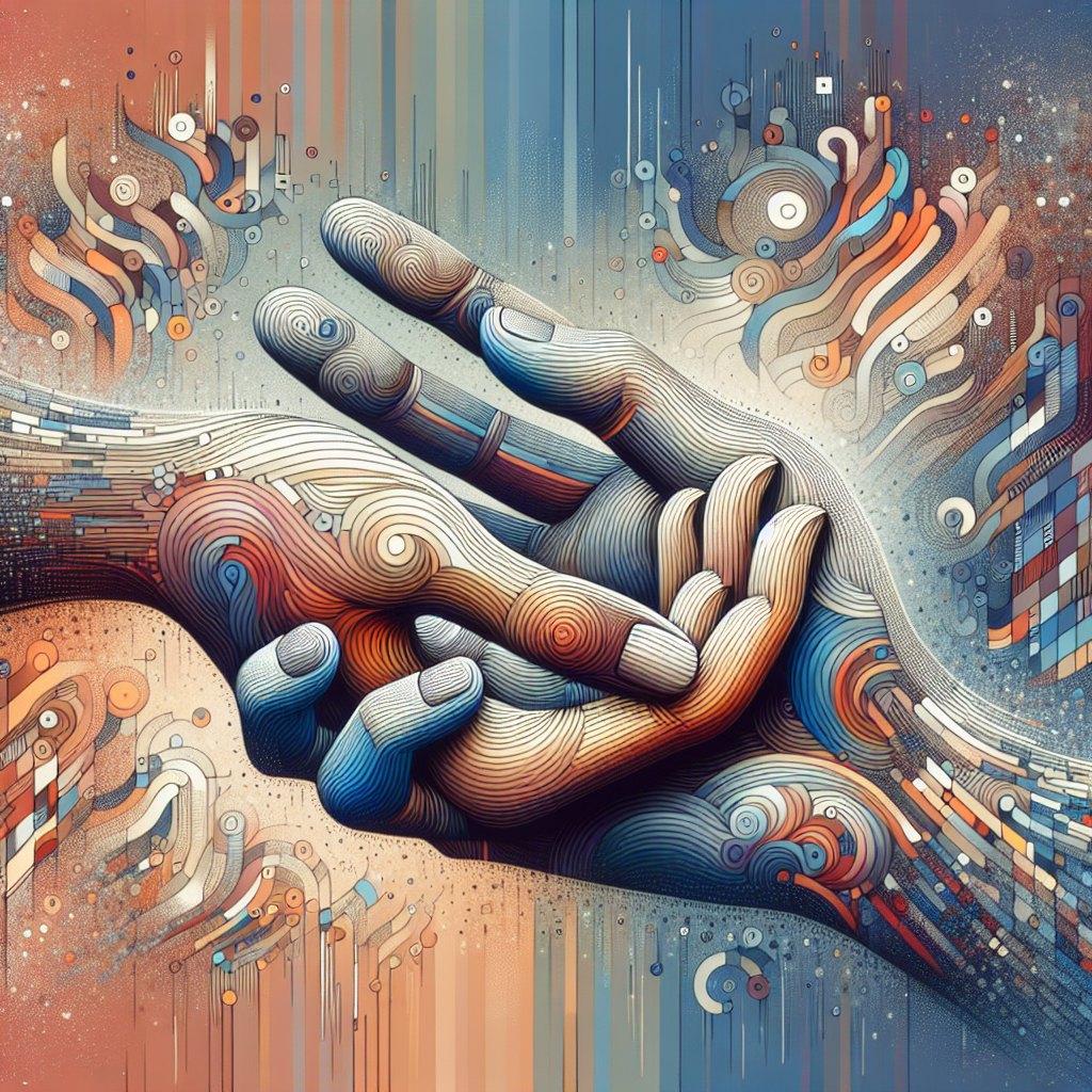A broken thread symbolizing trust