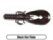 “Black Red Flake" 3.25" (8 Pack)