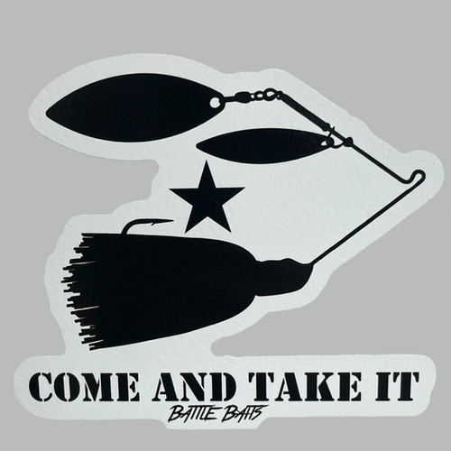Come and Take It Spinnerbait (Black Silhouette) Battle Baits