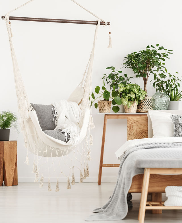Hammock in Bedroom