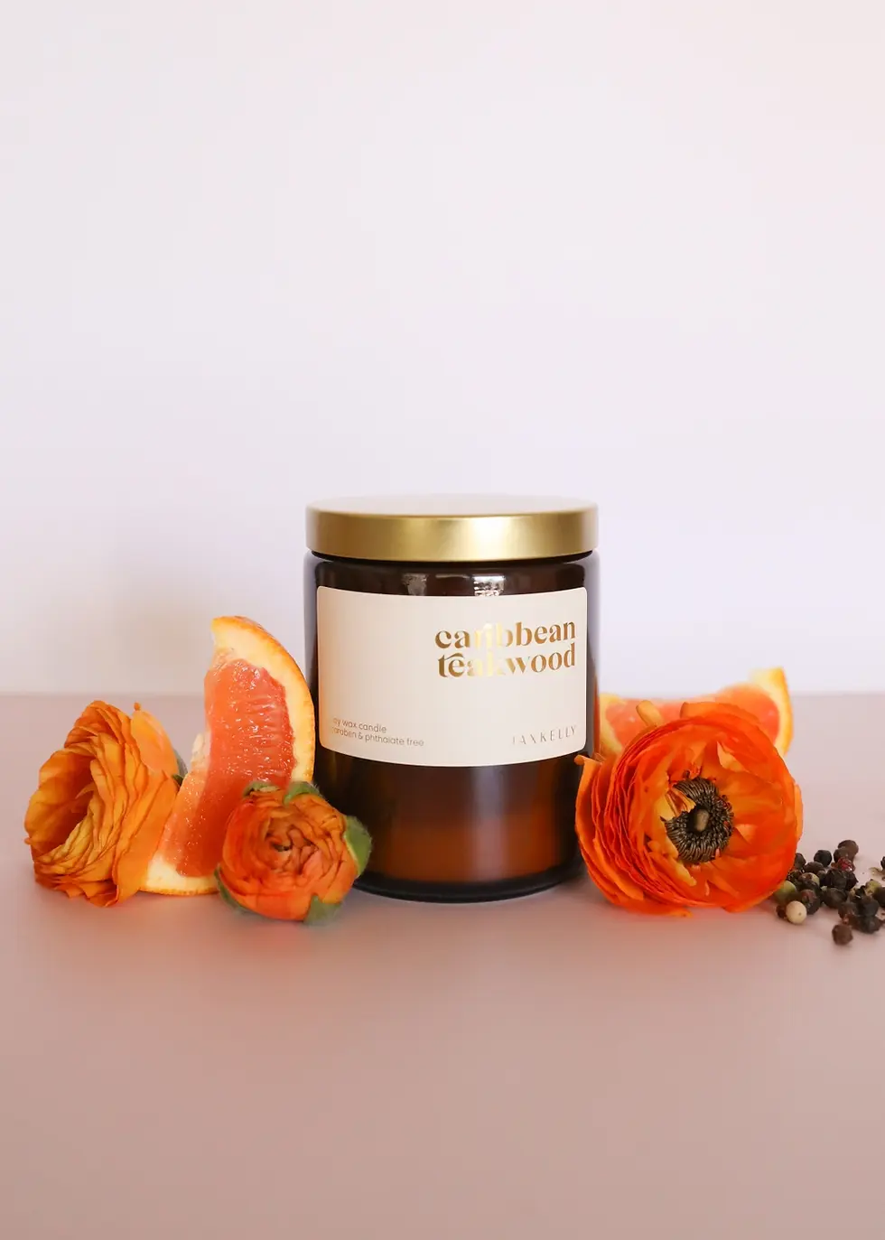 Caribbean Teakwood Candle 