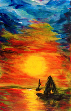 Into the Setting Sun