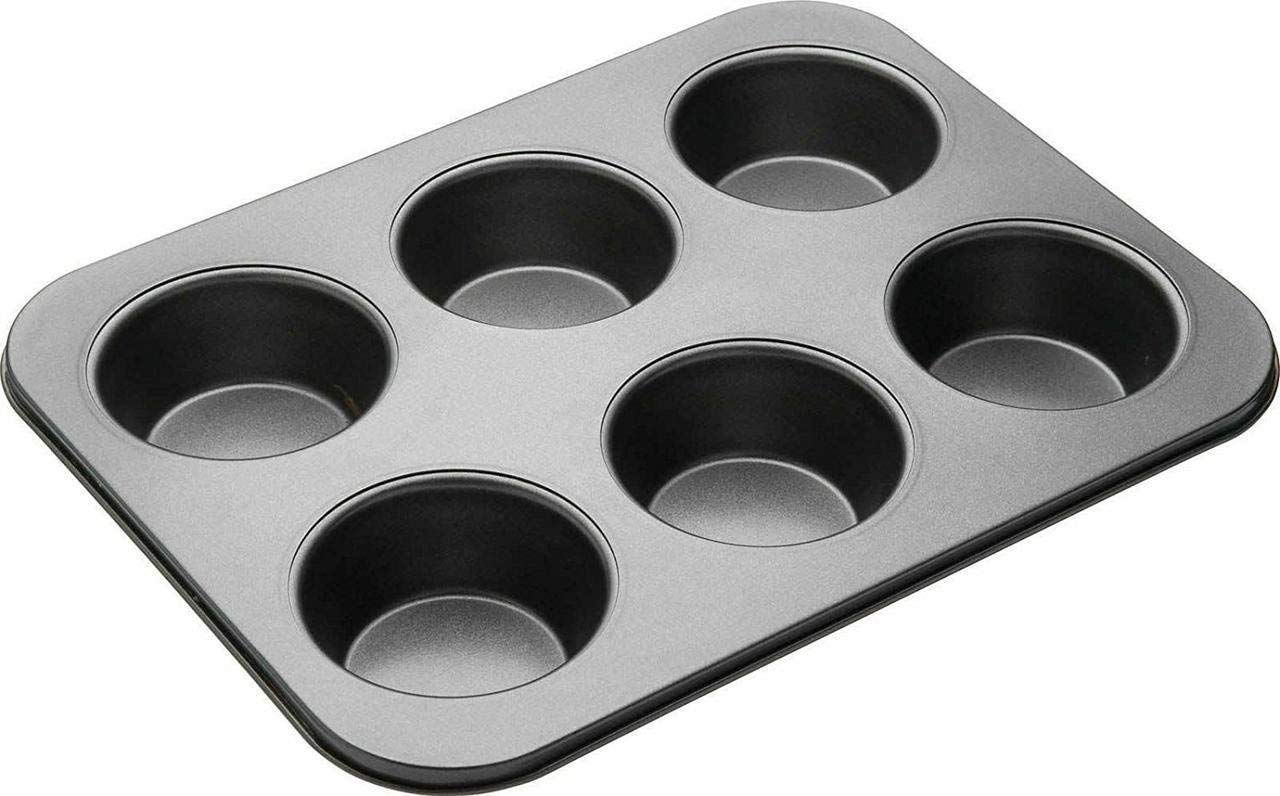 6 Cups Muffins Cupcake Mould