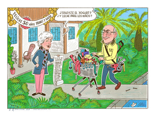 Caricatura familiar