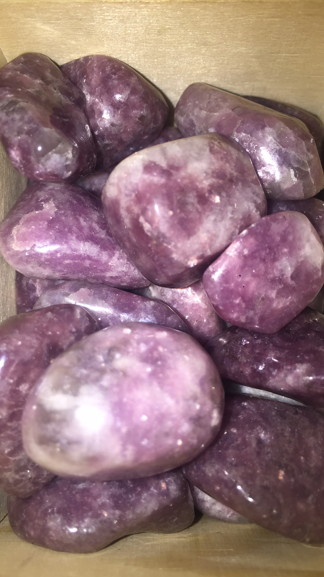 Lépidolite Pierre roulée