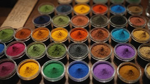 many types of pigment