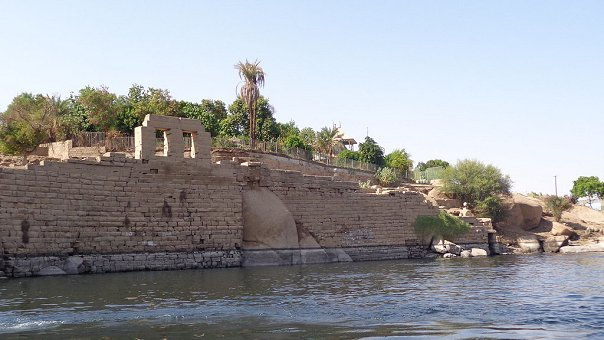 ruins of the island of Elephantine