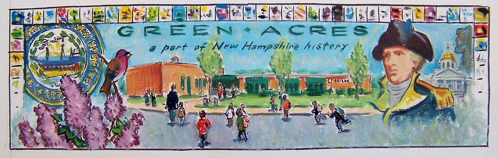 Green Acres mural draft