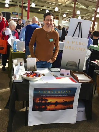 Author Mark Ristau at Twin Cities Book Festival