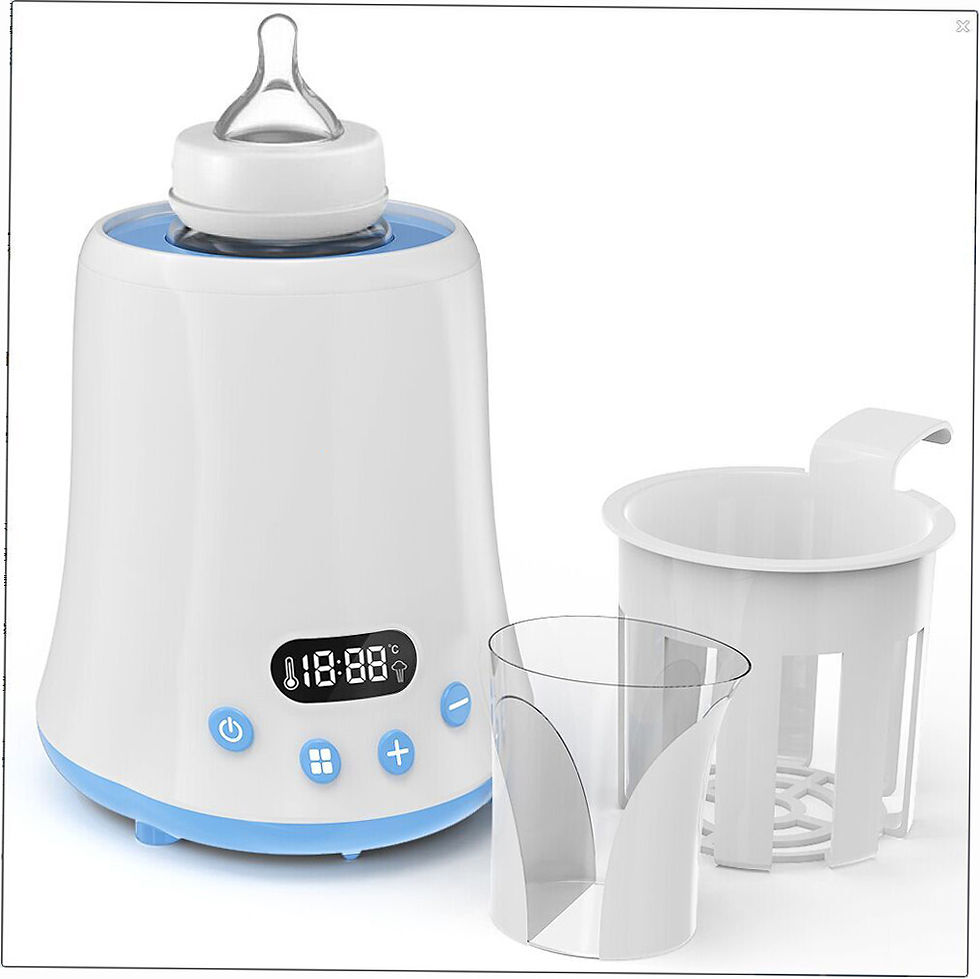 Eccomum Baby Bottle Warmer Fast Milk Warmer with LCD Display and Timer