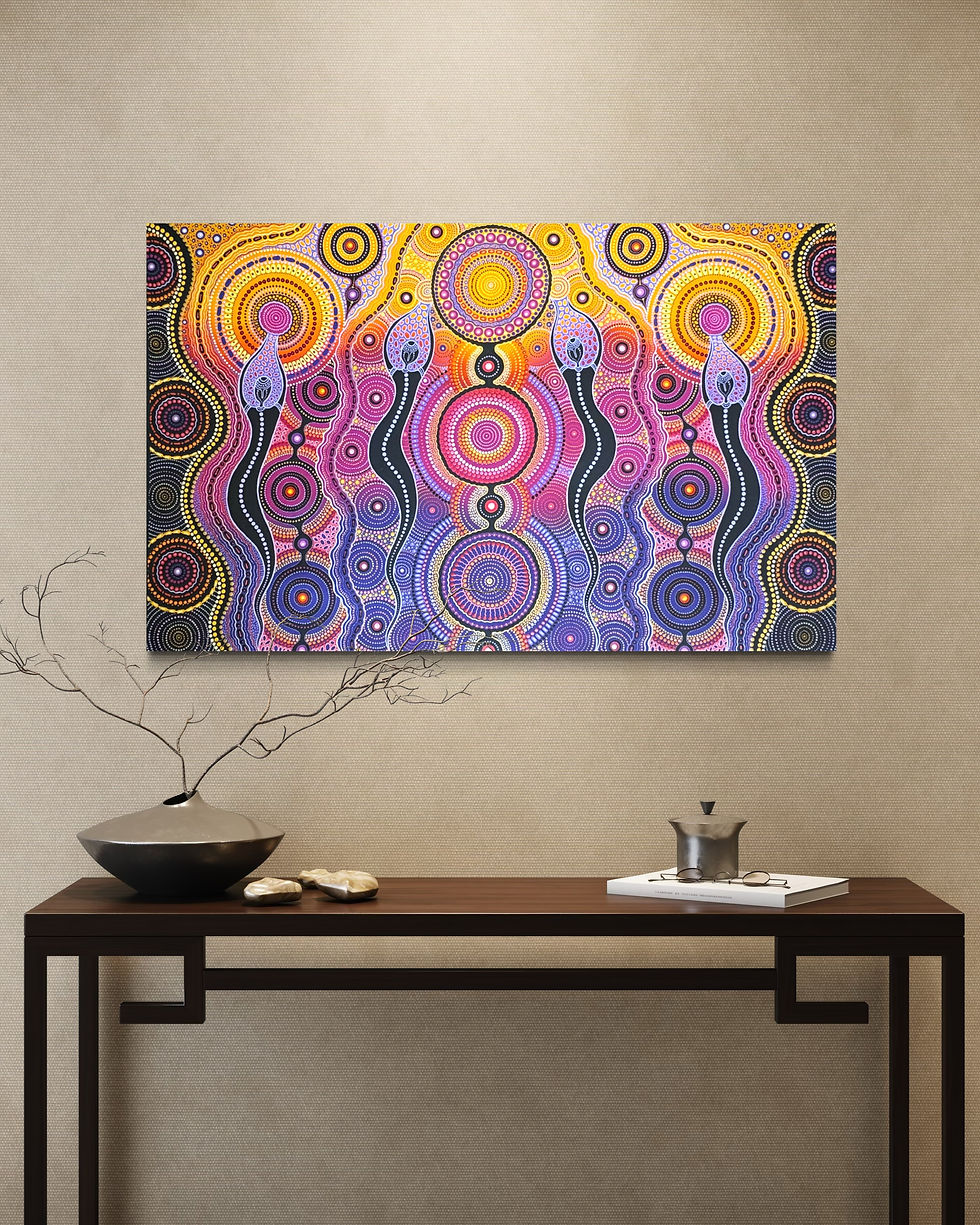 “Walking in the footsteps of our grandmothers” by Amunda Gorey