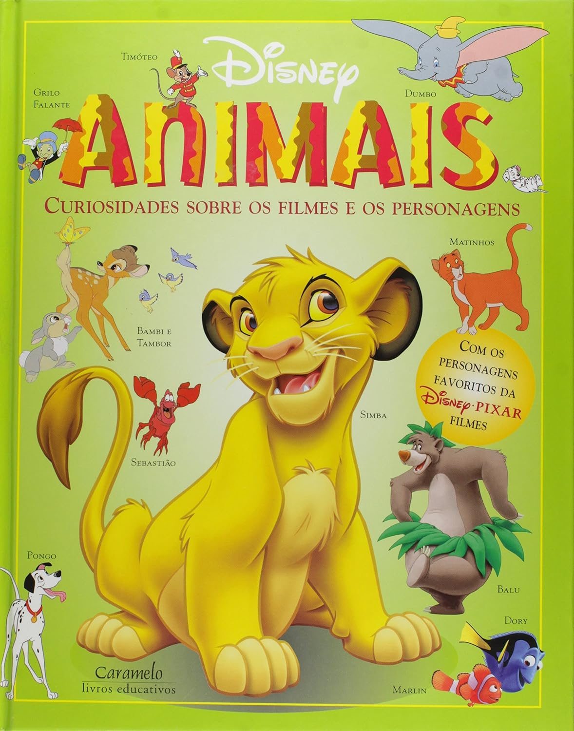 Livro Animais-Curiosidade de  Filmes E Personagens - frete gratis