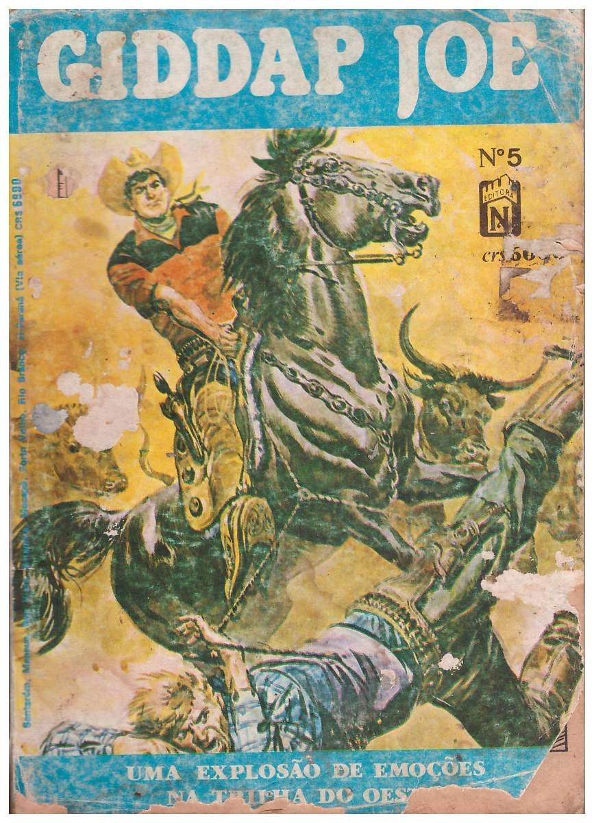 Gibi De Faroeste - Giddap Joe Anos 70 - Raridade