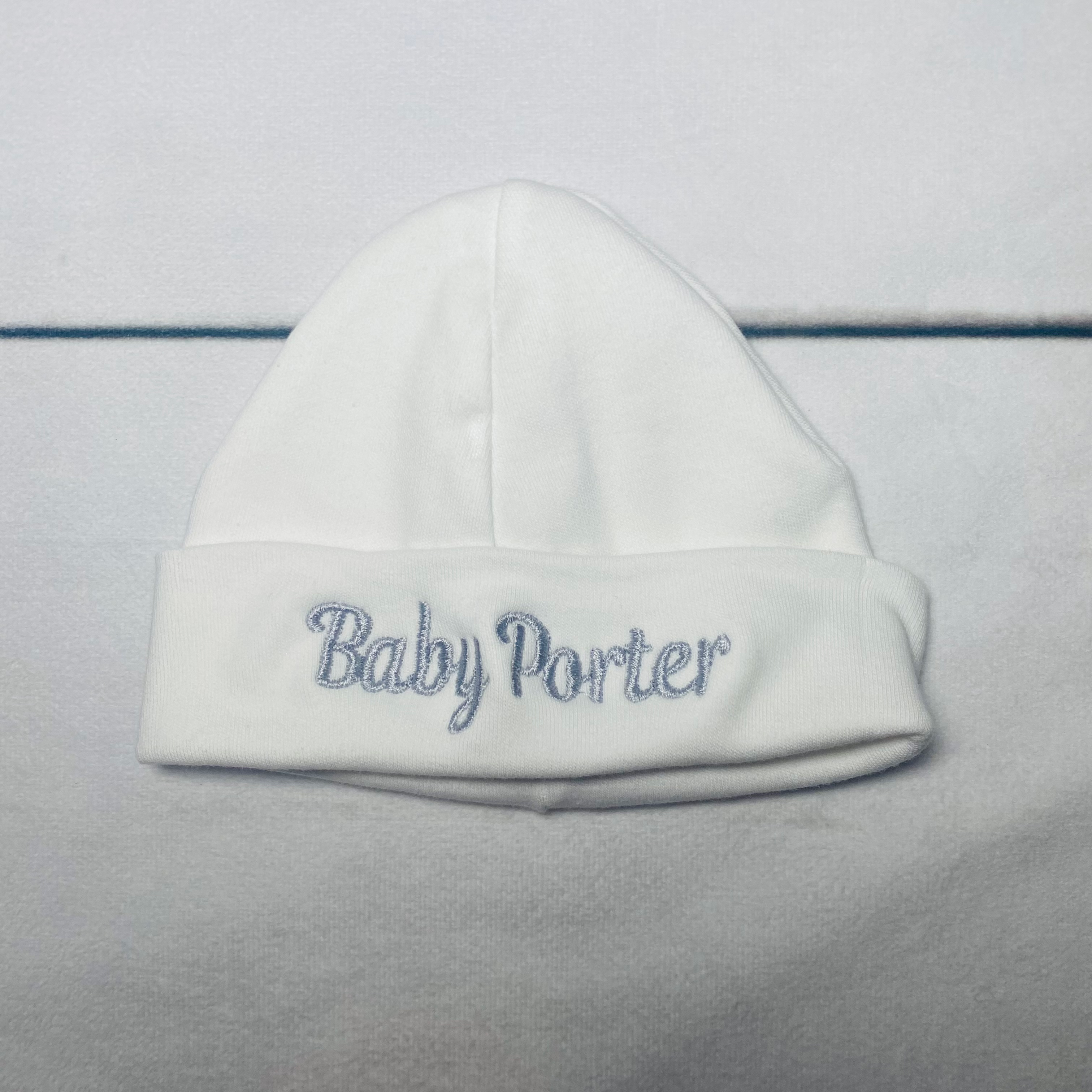 White cotton hat