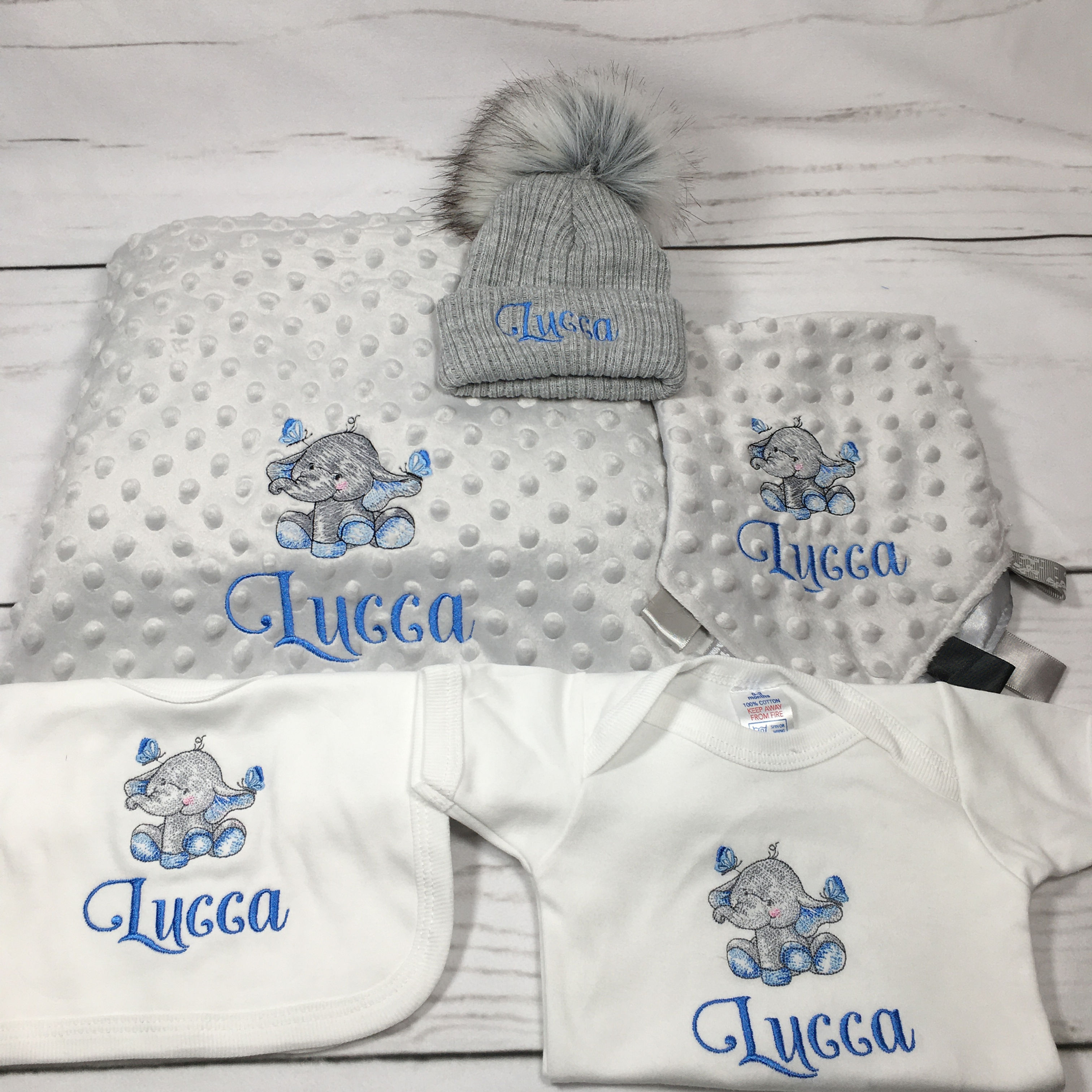 personalised elephant bundle