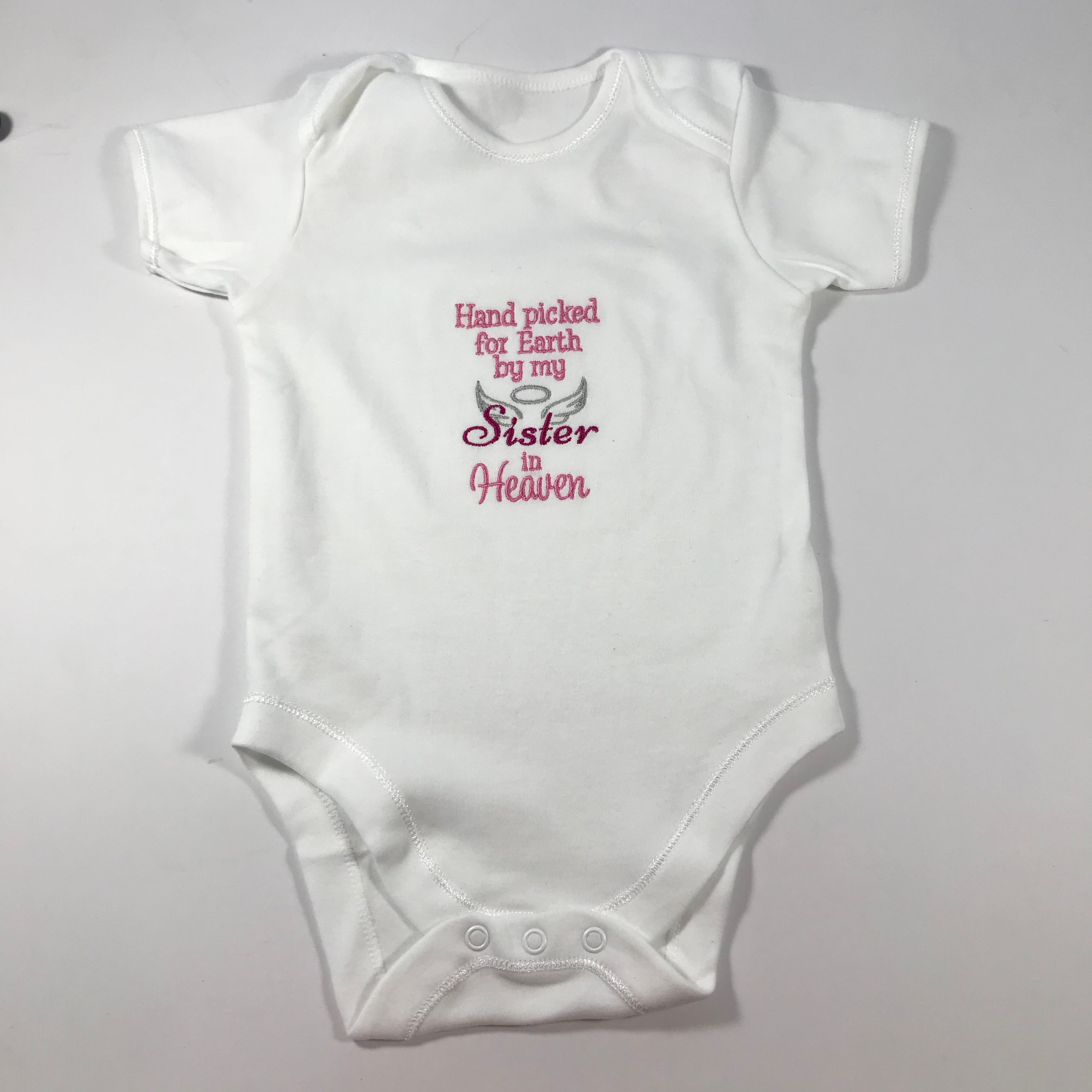 Hand picked for earth vest, pink design