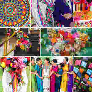 bohemian wedding ideas on Folt Bolt