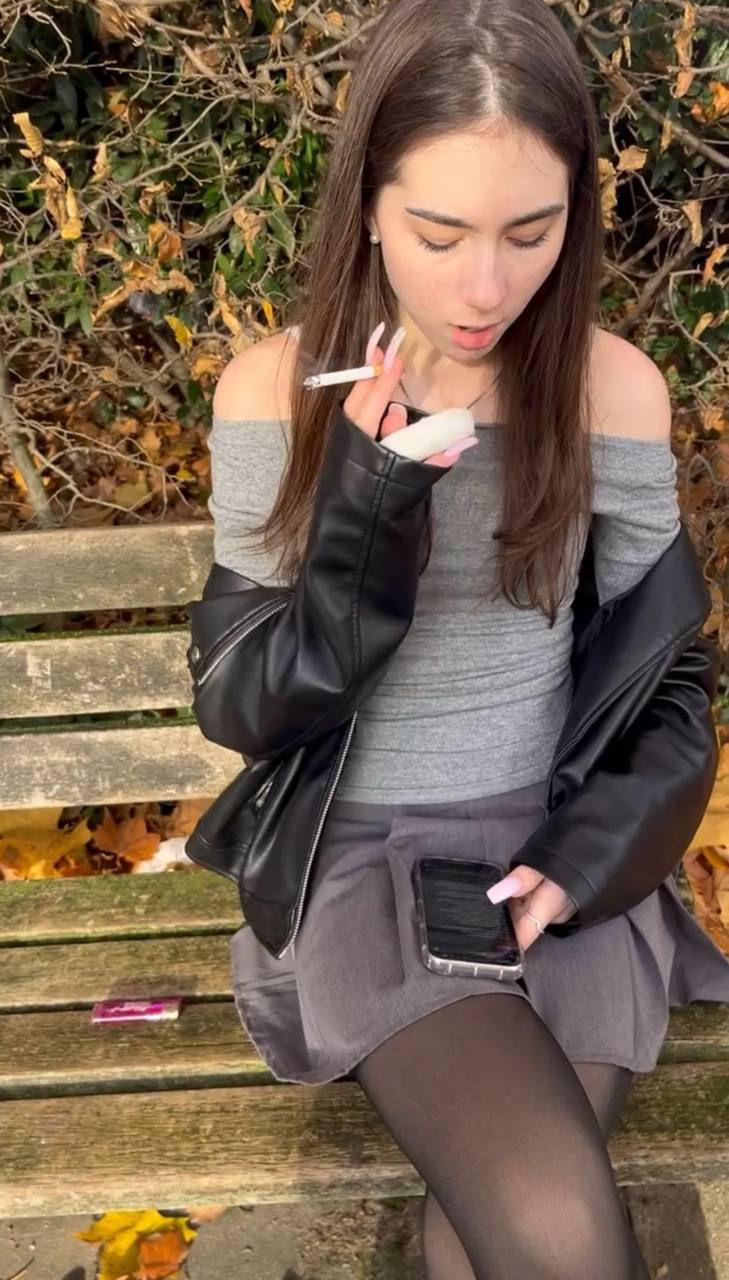 Thumbnail: Park Bench Conversations: A Relaxed Smoke Break