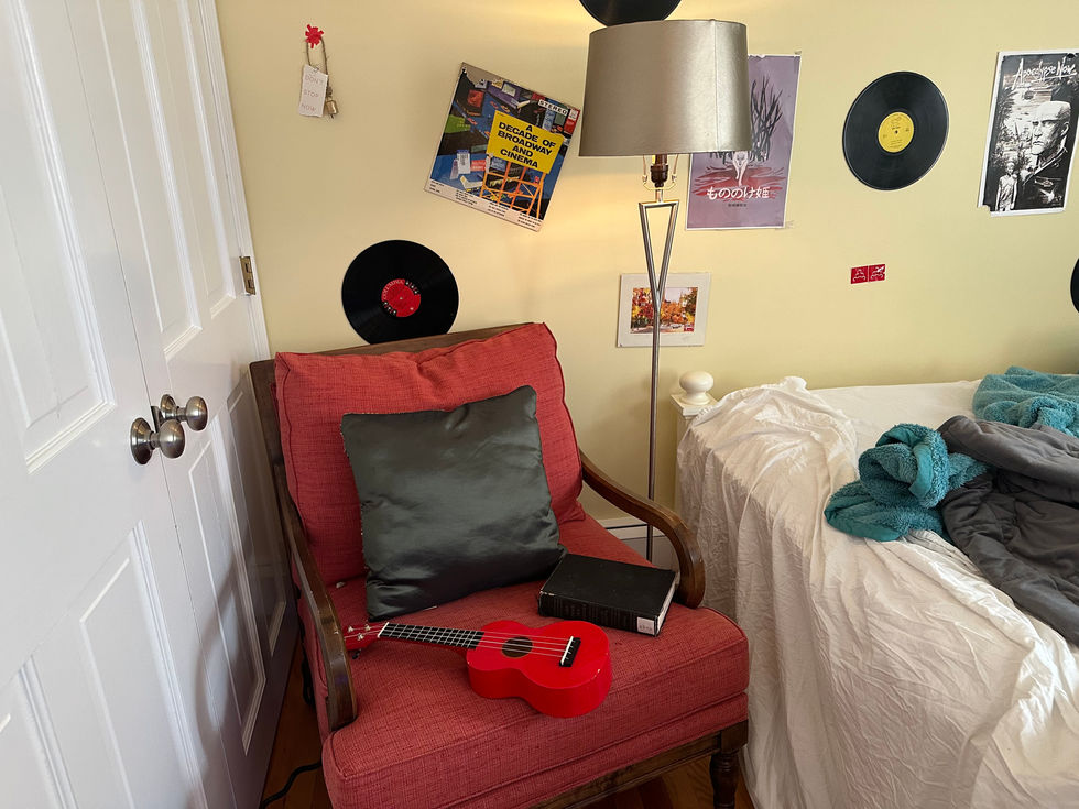 Toby's Bedroom; Production Design by me