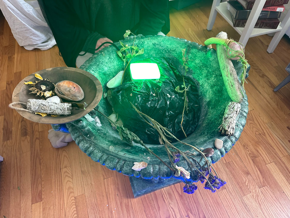 Toby's Caldron Production Design by me