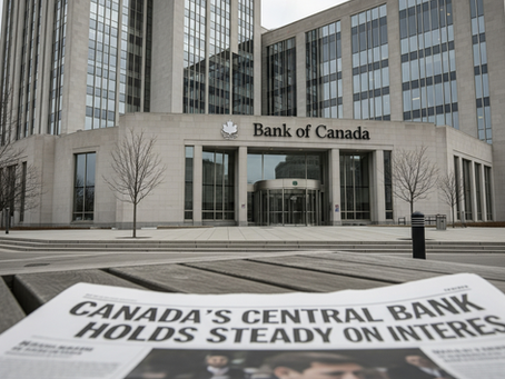 Canada's Central Bank Holds Steady: Why the BoC Hit Pause (Again) on Rates