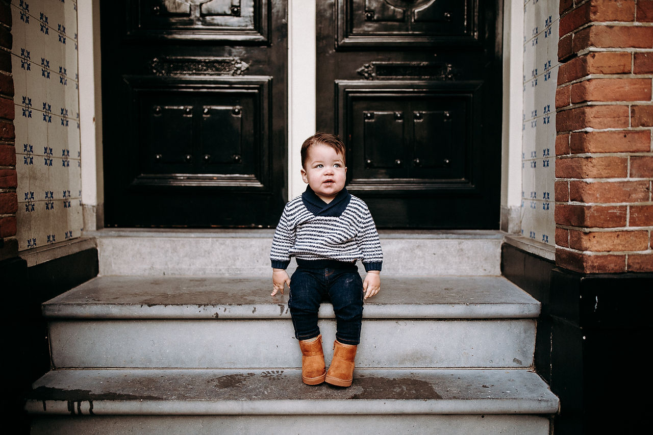Family photoshoot in Amsterdam