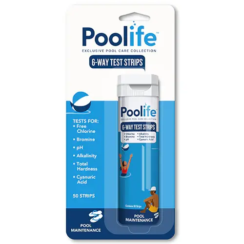 Poolife® 6-way test strip