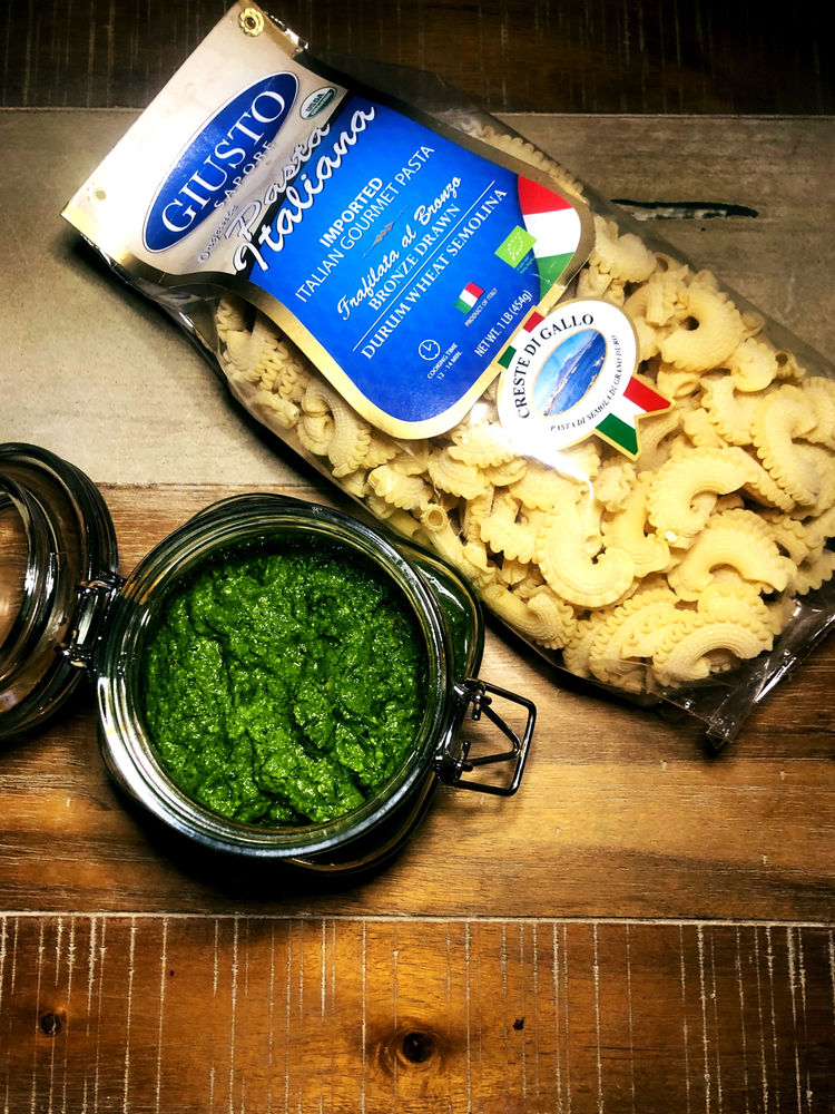 Creste di Galli with Kale and Pecan Pesto and Accordion ...