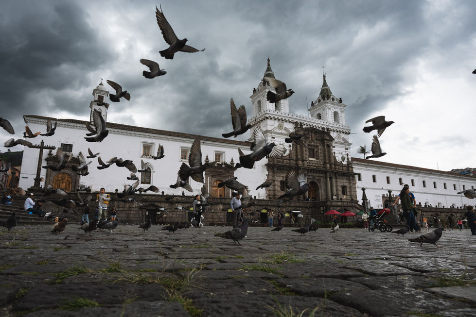Streets of Quito, Ecuador