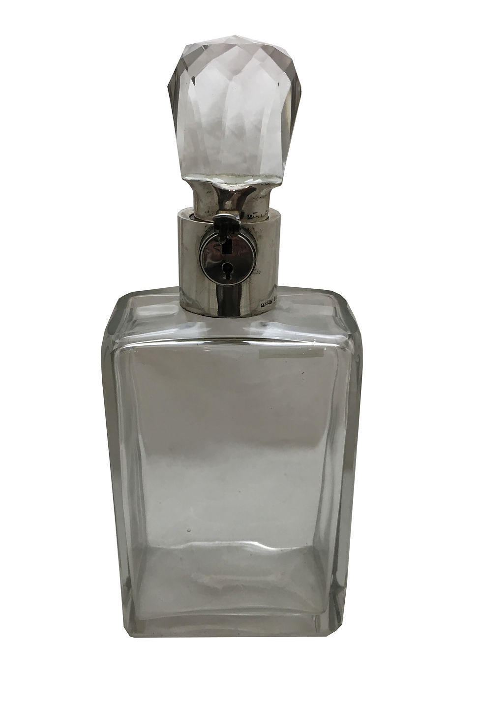 A Large Locking Decanter