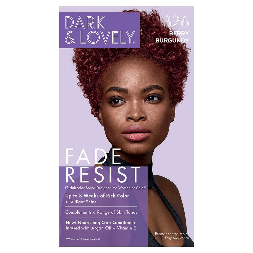 Dark & Lovely Fade Resistant Rich Conditioning Colour ~ Berry Burgundy (326)