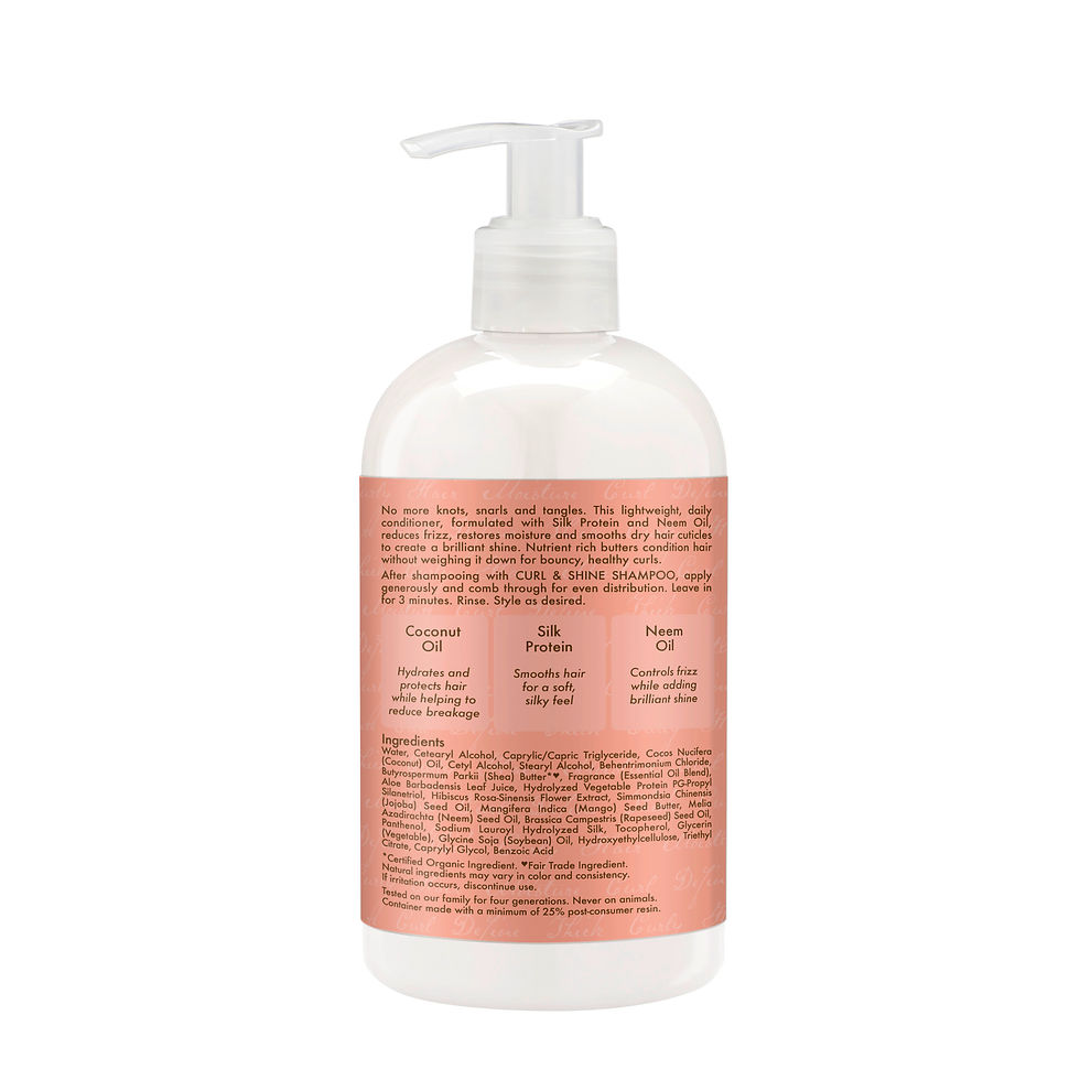 Thumbnail: Shea Moisture Coconut & Hibiscus Curl & Shine Conditioner 384ml